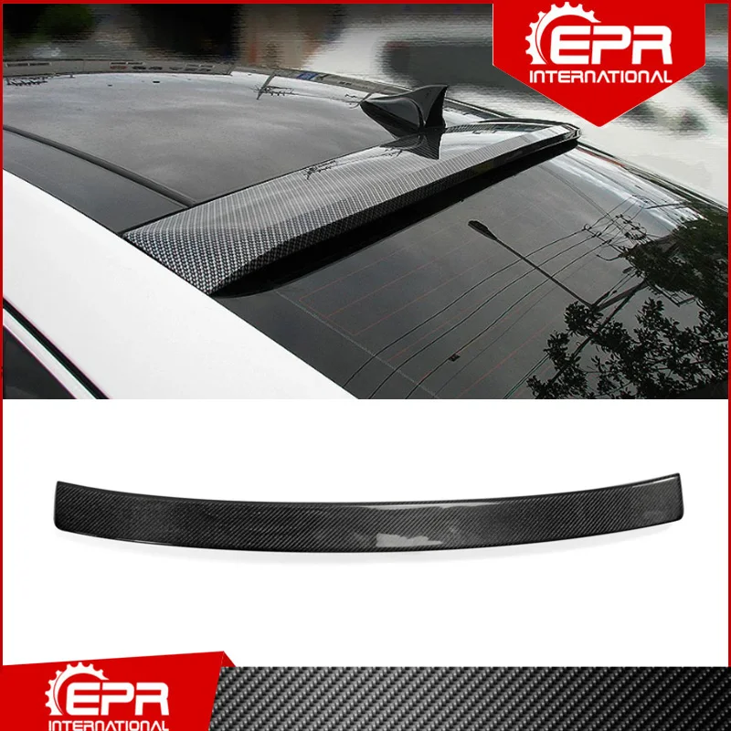 For Sonata Lf 9th Carbon Fiber Rear Window Spoiler Racing Part Tuning