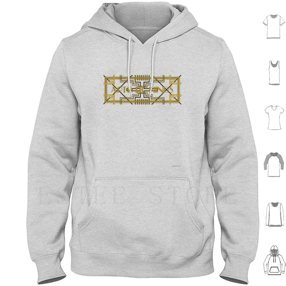 Menti Artistiche-Art Deco 1 Felpe Con Cappuccio Manica Lunga Artdeco Art Artisticmenti Menti Artistiche Oro 1920 Daydream Fiend