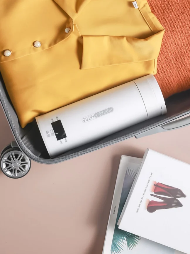 Traveling small electric water cup automatic power off folding mini capacity student dormitory portable kettle cup J05
