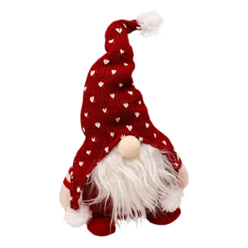 

1pc Faceless Doll Forest Old Man Toy Christmas Tabletop Decor Christmas Doll for Christmas Sofa Festival