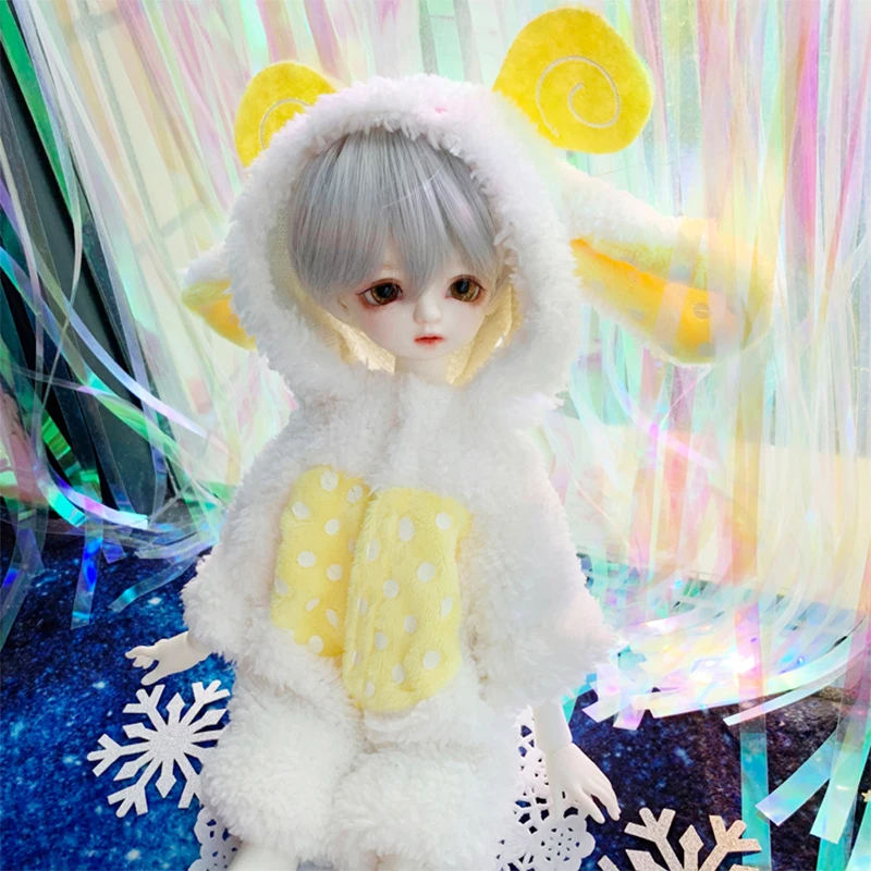 Кукольная одежда 1/6 BJD одежда форма овец плюшевая одежда с животными для 1/6 BJD кукла аксессуары кукольная одежда с большой шляпой