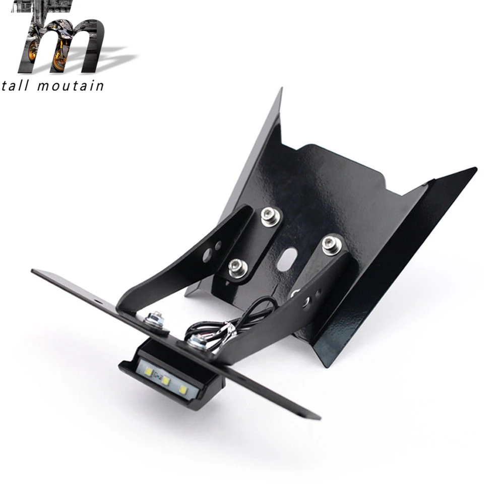 License Plate Holder LED Light For KTM 390 250 DUKE KTM 390 250 Motorcycle Accessories Tail Tidy Fender Eliminator CNC