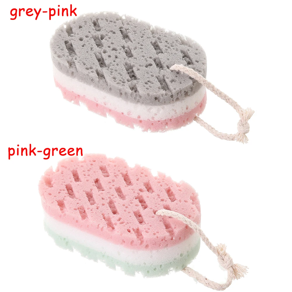 Three-color Sponge Bath Ball Soft Shower Rub Quick Foaming Massage Brush For Whole Body Exfoliation Bath Accessorie exfoliating shower brush bath brush shower scrubber shower sponge bath sponge ball bath sponge exfoliating bath brush exfoliating scrubber exfoliating shower scrubber