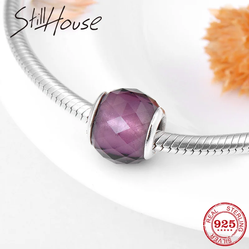 Authentic Wine red Murano Glass Bead For Jewelry Making 925 Sterling Silver Charms Fit Original European Women Bracelets | Украшения и