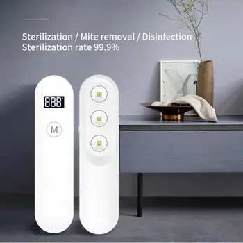 

2W UV-C Light 99.9% Cleaning Rate Portable With Power Display Handheld USB Charging Wand UV Lamp For Home Hotel Toilet