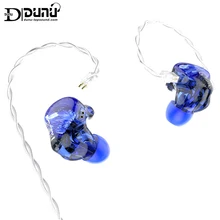 DUNU Studio SA3 3BA Triple Fahrer In-ohr Monitor Kopfhörer IEM mit 2-weg Crossover 2Pin 0,78mm abnehmbare Kabel 3D-printed