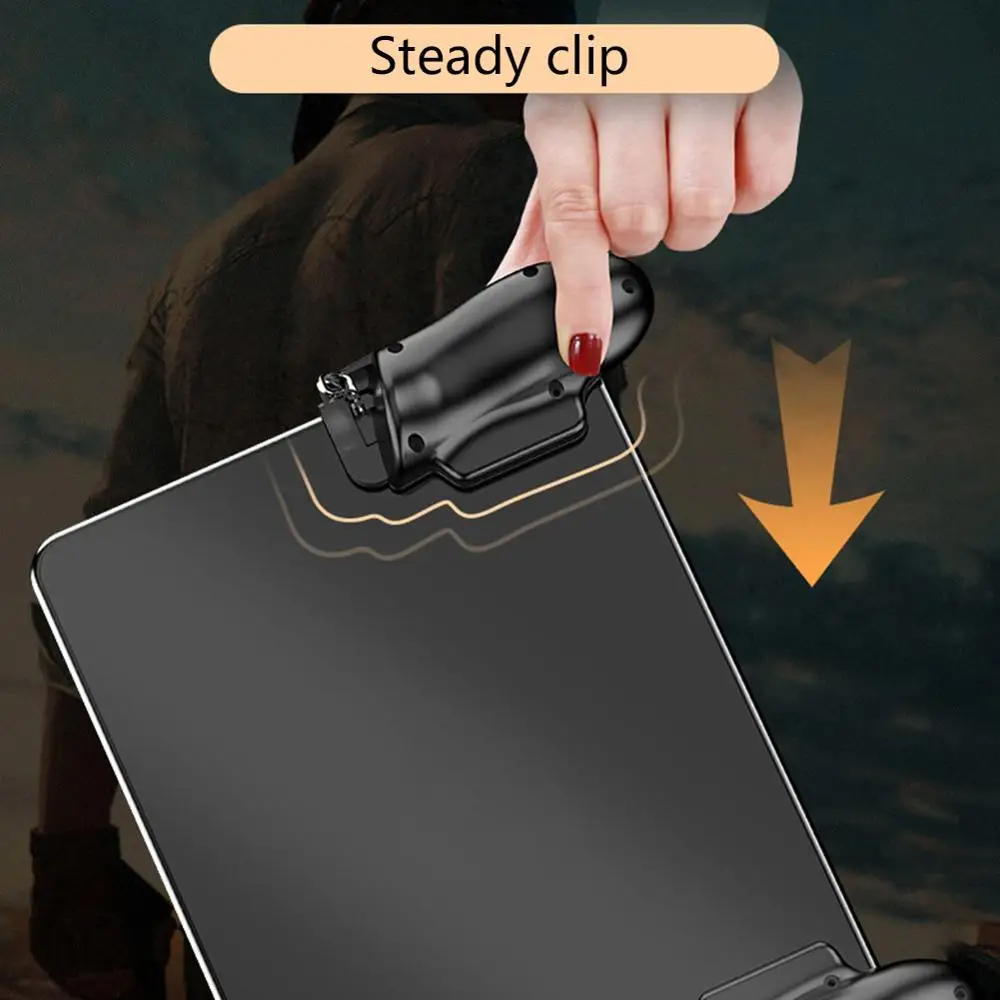  1 pair H2 Gamepad for PUBG Mobile Trigger Shooter Controller Joystick For iPad Android IOS Game Pad