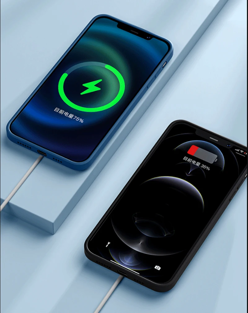 clear iphone 12 mini case Liquid Silicone Magnetic Case for iPhone 12 13 11 Pro Mini Xr X Xs Max 8 Plus Wireless Charger Magsafing Magnet Shockproof Cover iphone 12 mini wallet case