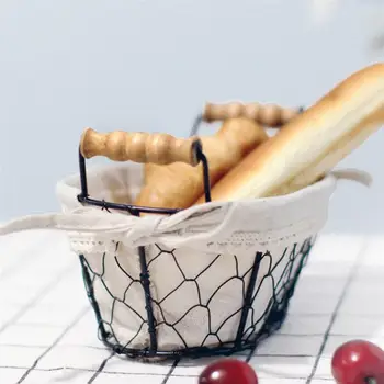 

2Pcs Iron Grid Basket Rectangular Sundries Basket Closet Basket Desktop Groceries Storage Wire Mesh Small Basket