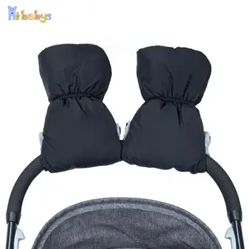 

Warm Hand Muff Glove Cart Baby Stroller Accessories Artificial Wool Stroller Gloves Suitable For Strollers In The Winter