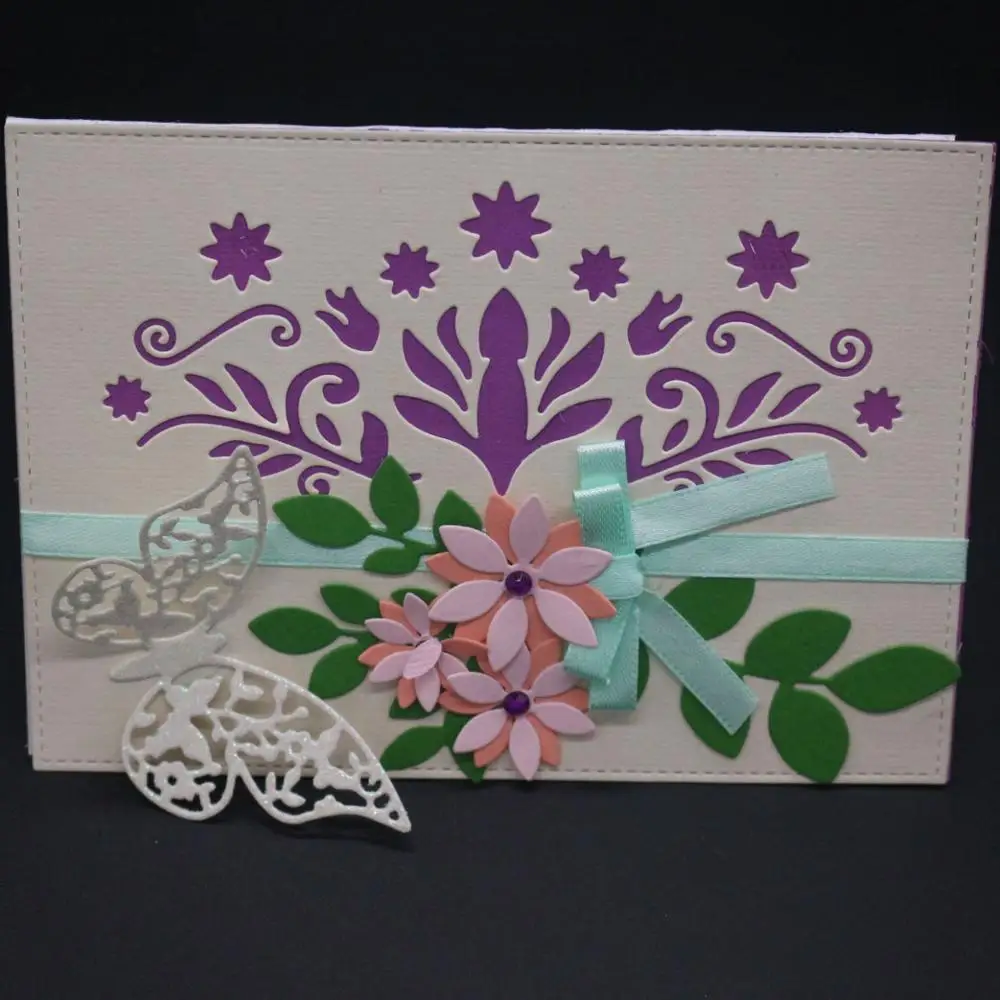 

AZSG Flower design Cutting dies/scrapbooking dies metal Dies scrapbooking Dies