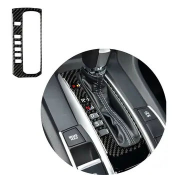 

9pcs/set Carbon Fiber Covers Black Interior Cover Replacement Replaces