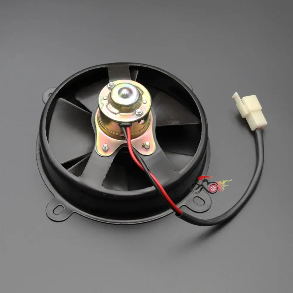 12V 6" Inch Radiator Thermo Electric Cooling Fan For 150cc 200cc 250cc Quad Dirt Bike ATV Buggy