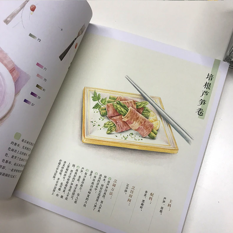 Изысканная живопись 38 вкусные цветные карандаши для рисования
