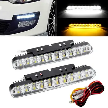 

Trailers Daytime Running Light White & Yellow 12V Universal Trucks LED Car