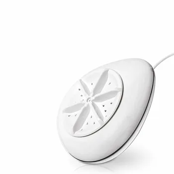 

Mini Ultrasonic Washing Machine Portable Turbo Personal Rotating Washer Convenient Travel Home Business Travel USB