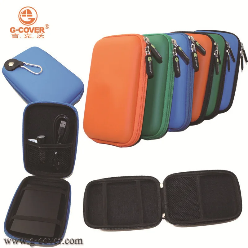 

New Style Multi-color 2.5-Inch Portable Hard Drive Protective Bag Eva Shock-resistant Hard Disc Storage Bag