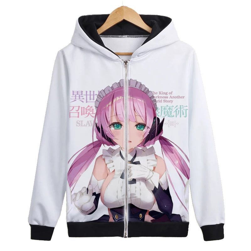 Аниме Isekai Maou to Shoukan Shoujo no Dorei Majutsu, костюм для косплея, толстовка с капюшоном, ежедневный костюм, карнавал, Хэллоуин