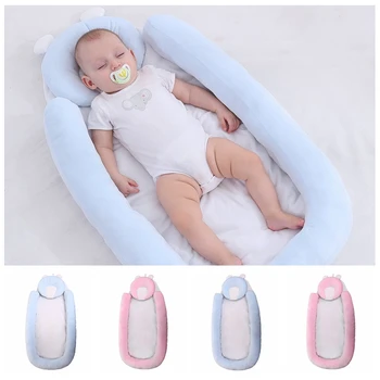 

Portable Baby Bed Stereotype Infant Crib Nursery Pillow Sleep Positioning Wedge Cushion Infant Toddler Cradle