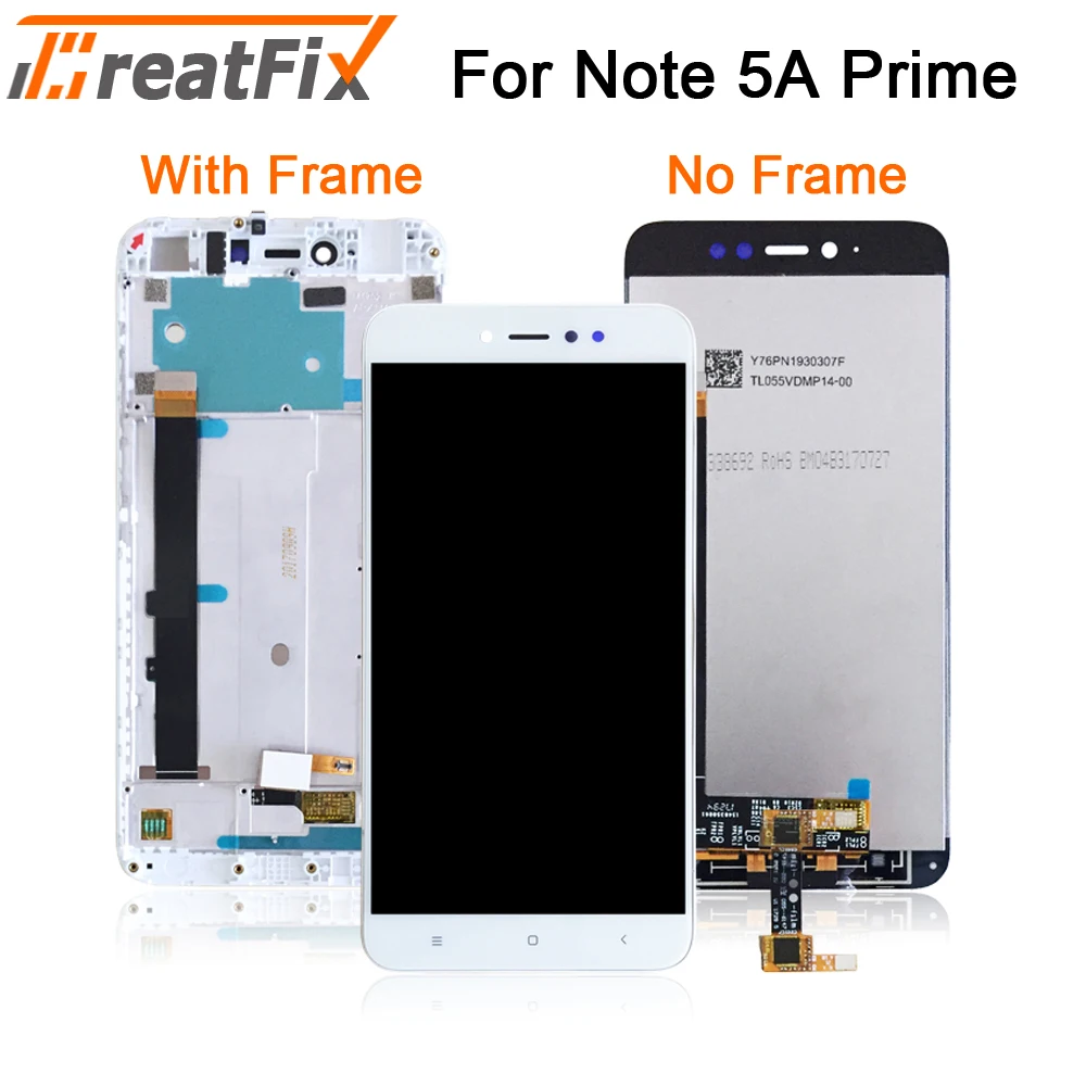 ЖК-дисплей для Xiaomi Redmi Note 5A Prime дигитайзер сенсорного экрана в сборе ЖК-экран +