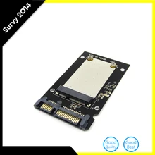 Adaptador de tarjeta convertidor MSATA SSD a SATA de 2,5