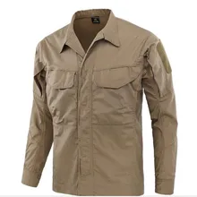 Полевая Боевая тренировочная тактическая рубашка Мужская Уличная походная клетчатая ткань износостойкая камуфляжная дышащая Военная Рубашка