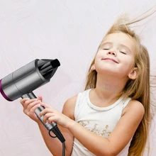 Хит! мини складной фен для волос, термостатический фен с отрицательными ионами, мощный профессиональный фен с европейской вилкой