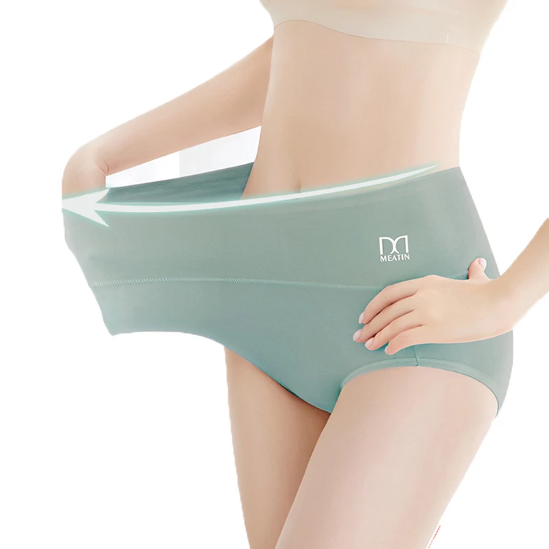 Women High Waist Slimming Panties Girl Body-Shaper Tummy-Control Shaping Underwear Ladies Butt Lifter Breathable Seamless Briefs | Женская