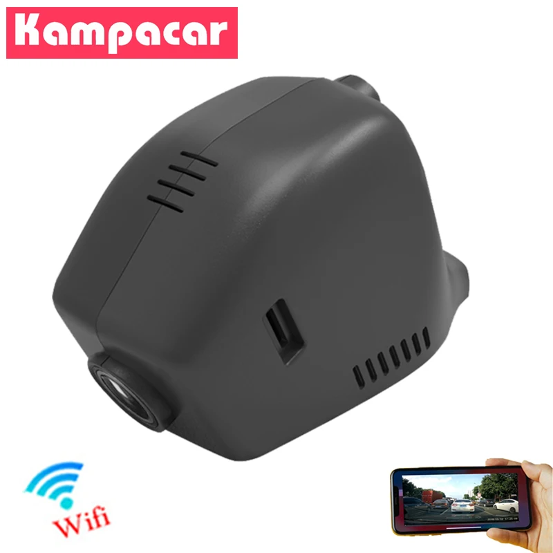 Автомобильный видеорегистратор Kampacar с Wi Fi для Peugeot 104 107 206 207 208 307 308 407 408 508 3008 5008