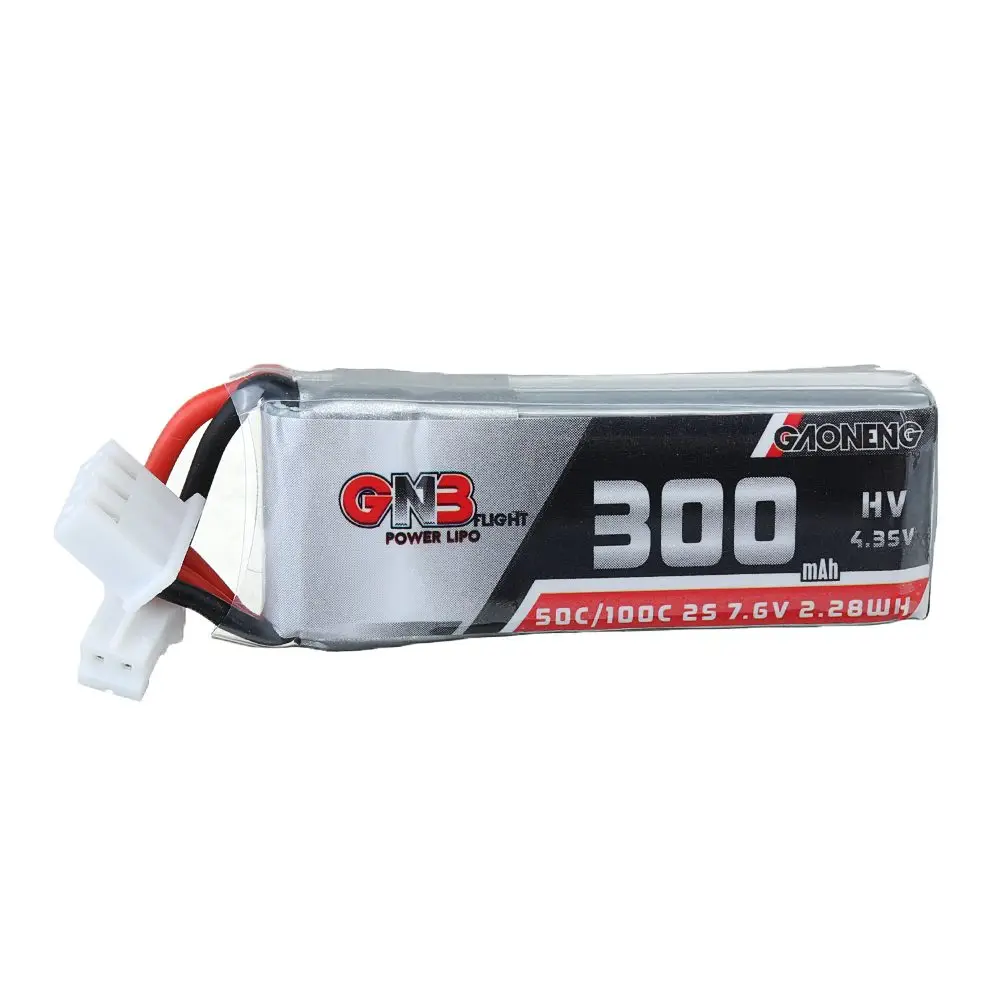 2/4 шт. аккумулятор Gaoneng GNB 7,6 V 300 мА/ч, 50C 2S HV 4,35 V PH2.0 Lipo Батарея для Emax TinyhawkS небольшой гоночный Дрон с видом от первого лица DIY аксессуары Запчасти