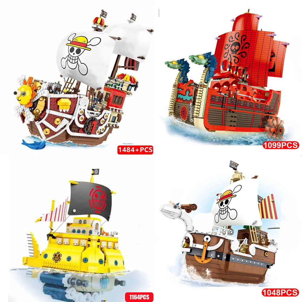 Thousand Sunny Pirate Ship Toy Sembo Block Thousand Sunny, 59% OFF