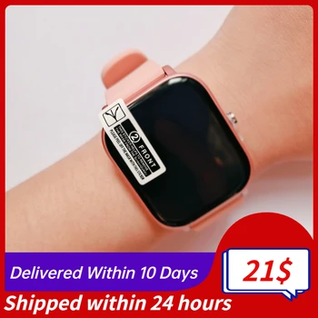 

Delivered Within 10 Days-Smart Watch Men Full Touch Fitness Tracker Blood Pressure Smart Clock Women Smartwatch for Xiaomi