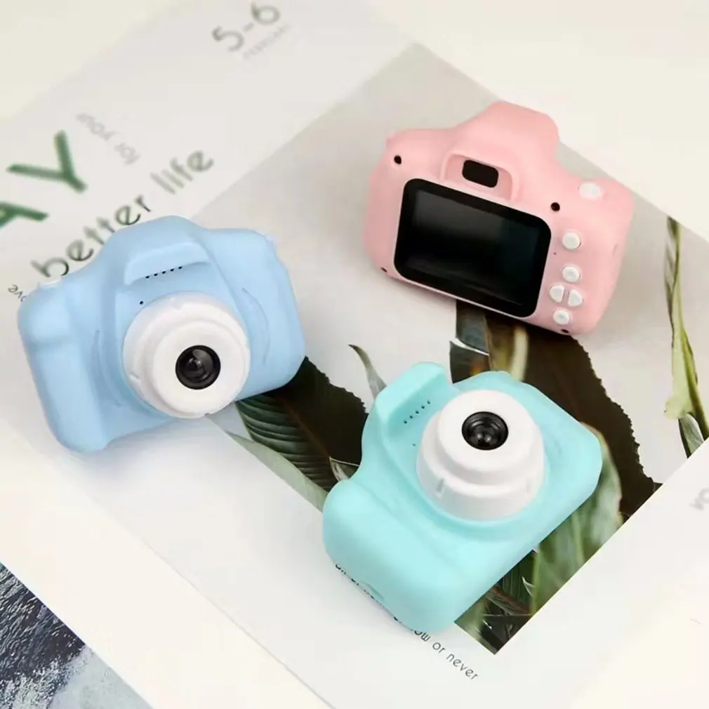

1080P HD Screen Children's Digital Camera with 8g Memory Card Photo Video Cute Camera Multifunctional Children Gifts Mini Camera