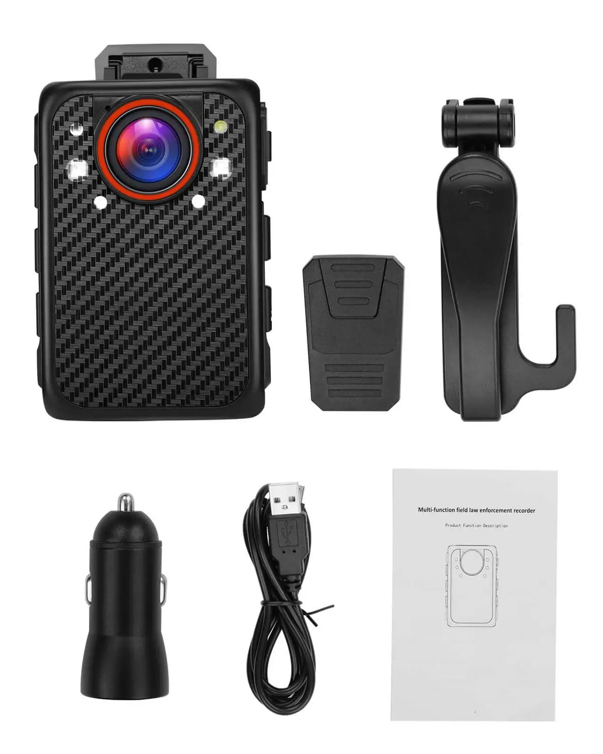 BOBLOV X1 Bodycam 1080P Portable Police Body