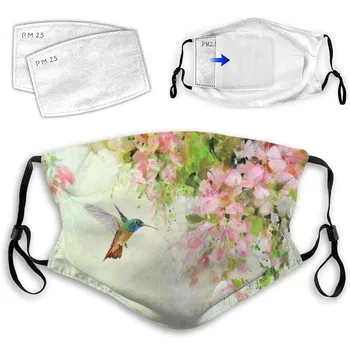 

Mascarilla Flower Face Mask Fashion Adult Mouth Mask Washable Breathable Reusable Mask With Filter Outdoor Mouth Caps Washable