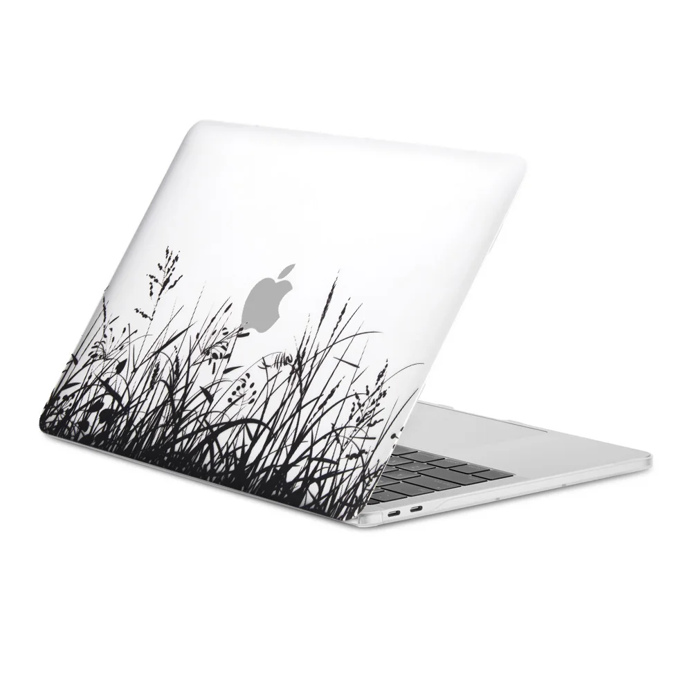 Креативный чехол для ноутбука с 3D принтом для MacBook Air Pro retina 11 12 13 15 дюймов с сенсорной панелью, чехол+ прозрачная крышка для клавиатуры - Цвет: DNS E1