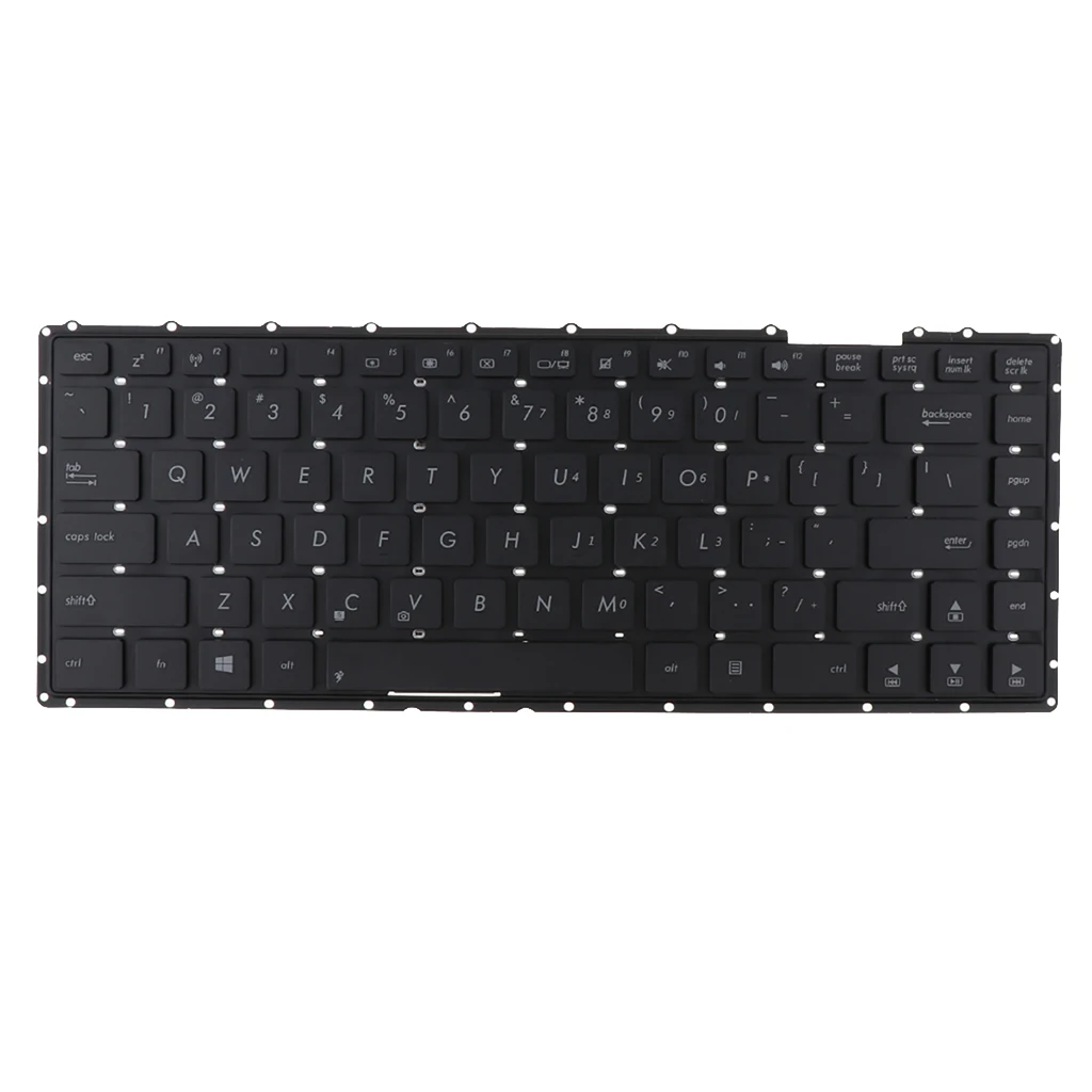 Laptop US Keyboard Replacement for ASUS A456U X453S X455L X453 X453M X454L X454LD A455L X403M Black US Layout Keyboard
