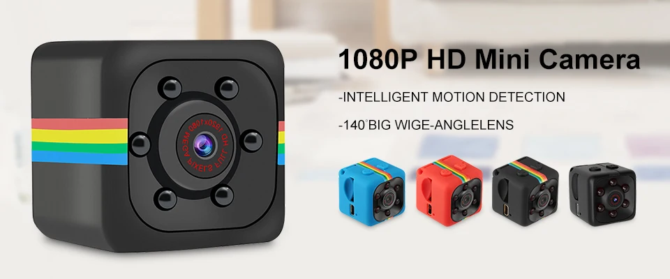 960P камера видеокамера Спортивная камера Full HD 140 градусов широкоугольная ИК ночного видения Видеокамера-регистратор DVR регистратор движения