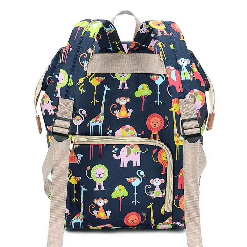 Mini Mummy Bag Diaper Bags Zipper Trave Backpack Multi-Function Large Capacity Pregnant Women Casual Mother and Baby Bag