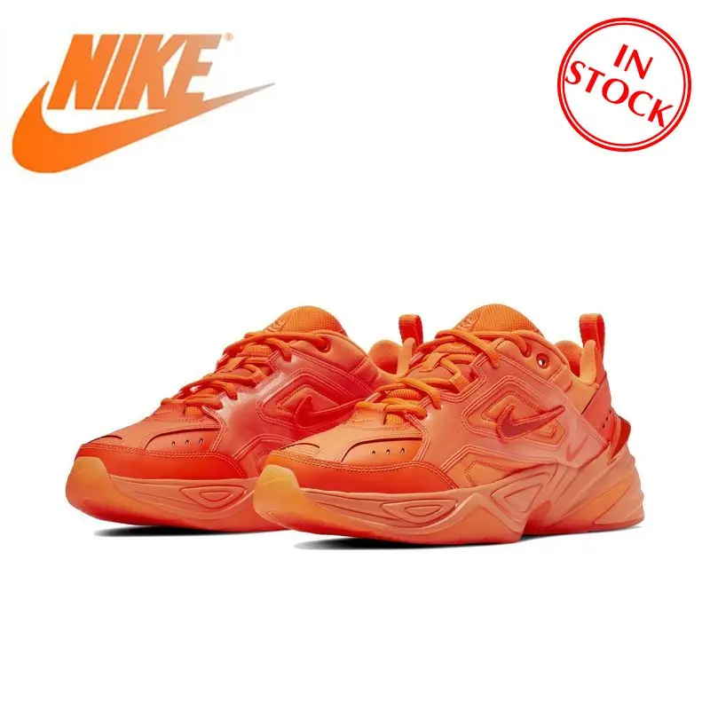 

Original Authentic Nike M2k Tekno New Men's Running Shoes Fluorescent Green Comfortable and Durable Outdoor Sports Shoes CI5749
