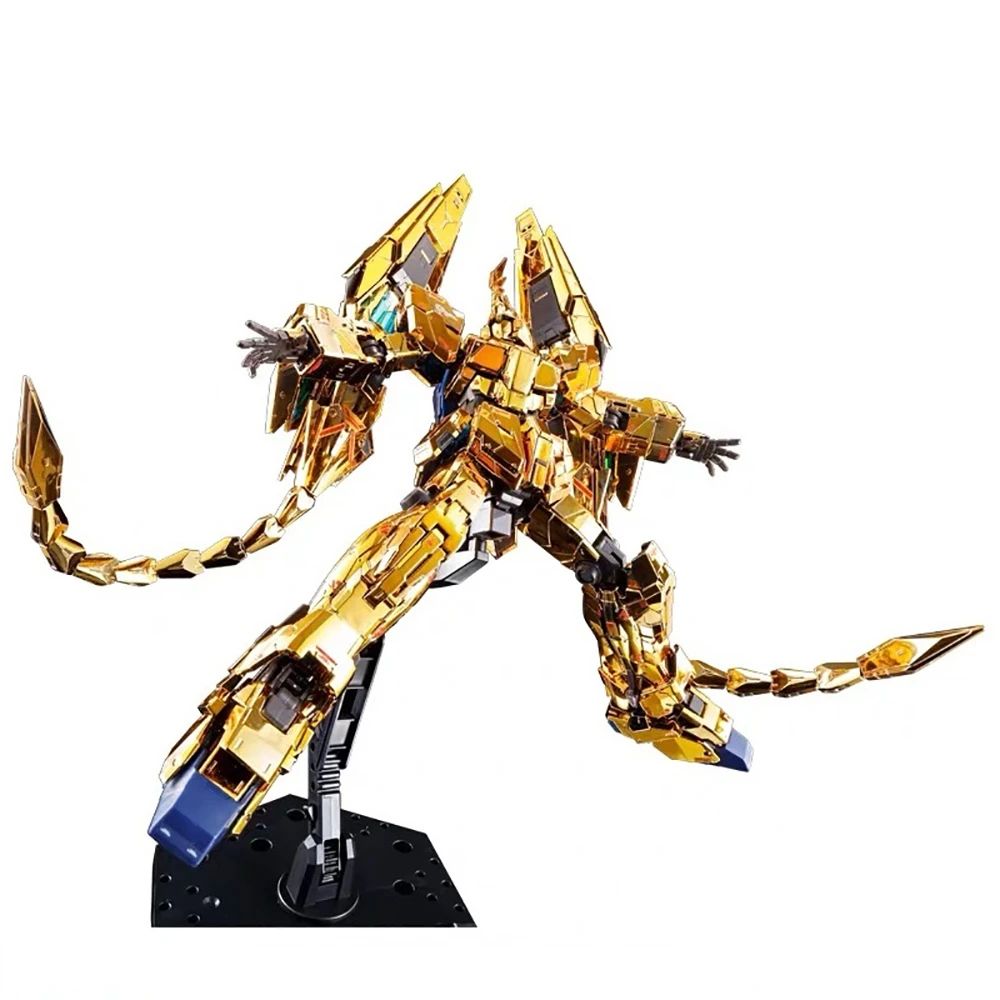 Bandai Rg 1 144 Rx 0 03 Unicorn Gundam 03 Phenex Action Figure Mobile Suit Anime Model Narrative Nt Plating Assembling Kid Toys Action Figures Aliexpress