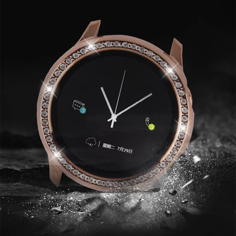 Galaxy Watch active1 2 case for Samsung galaxy watch active 40mm  bumper Protector HD Full coverage Screen Protection case