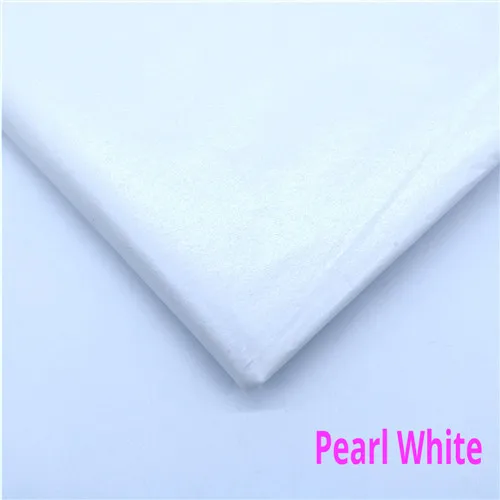 Pearl white 10 листов/мешок металлического цвета и перламутрового цвета папиросная бумага 50*66 см подарочная упаковка для украшения дома праздничные и вечерние принадлежности для свадьбы - Цвет: Pearl white