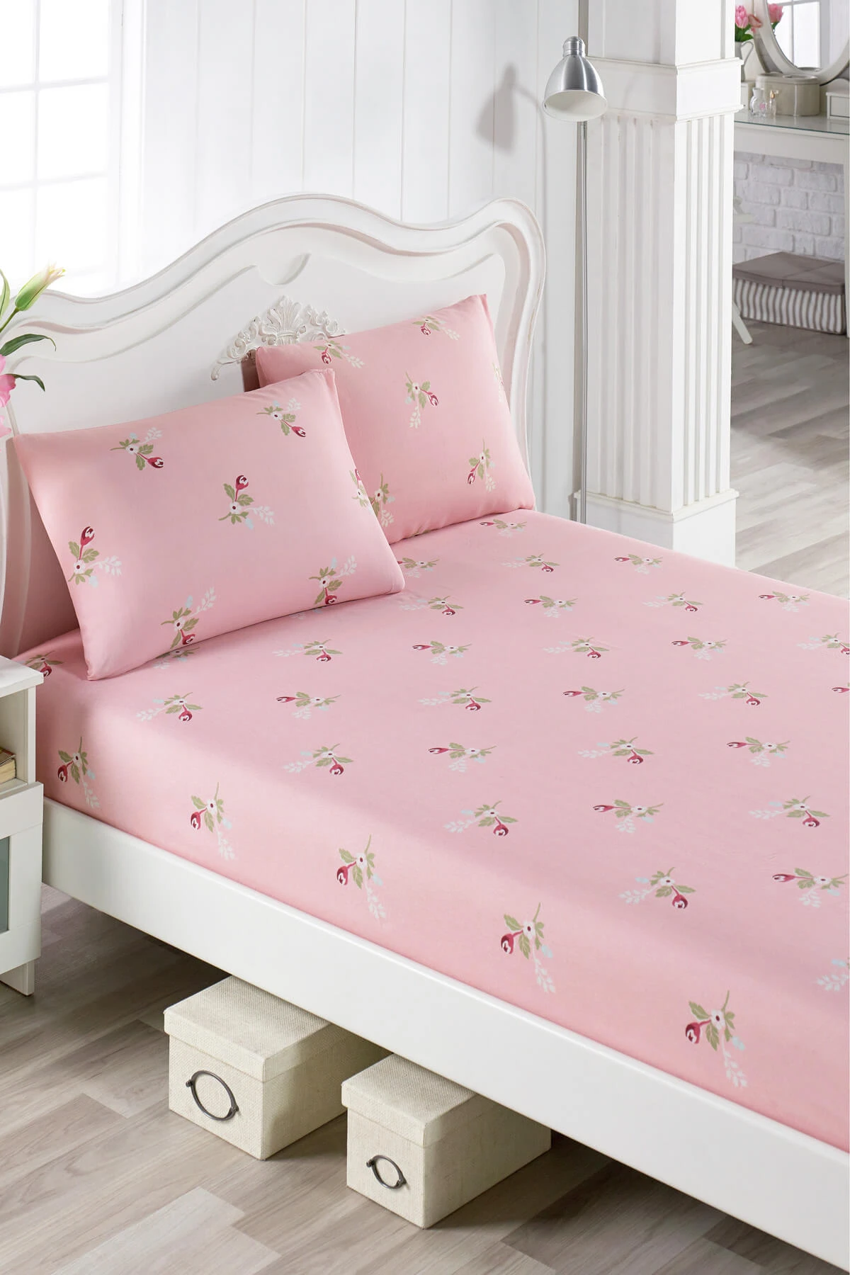 Zweet Sinewi omhelzing Kids Bed Sheet+Pilowcase Set Girls 160*220 Linen Mattress Bedroom  Accessories Children Toddler Stuff Pink Floral Ultra Soft|Sheets| -  AliExpress