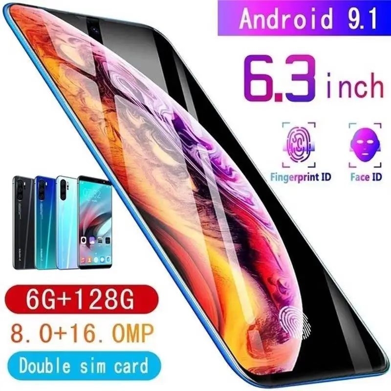 P31PRO 6,1 дюймовый HD большой экран Восьмиядерный мобильный телефон, 1 + 16G