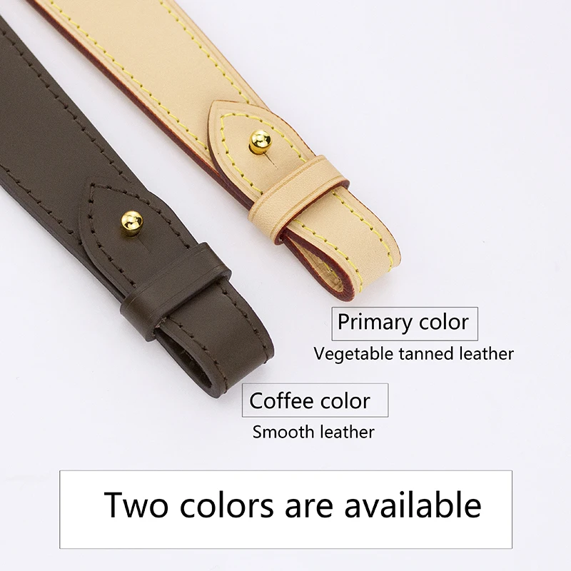 TINBERON Bucket Bag Shoulder Strap 60CMWithout Buckle Wide Bag Strap Discoloration Leather Luxury Design Underarm Shoulder Strap