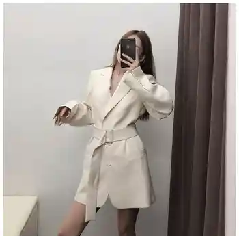 

NiceMix High Quality Women Blazer New Office Ladies Blazer Small Suit Women Elegant Long Sleeve Blazer Outerwear Office Ladies