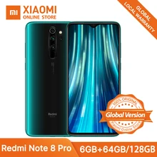 Version mondiale Xiaomi Redmi Note 8 Pro 6GB 64GB 128GB NFC Smartphone Helio G90T noyau de jeu 64MP Quad caméras 4500mAh 18W Charge(China)