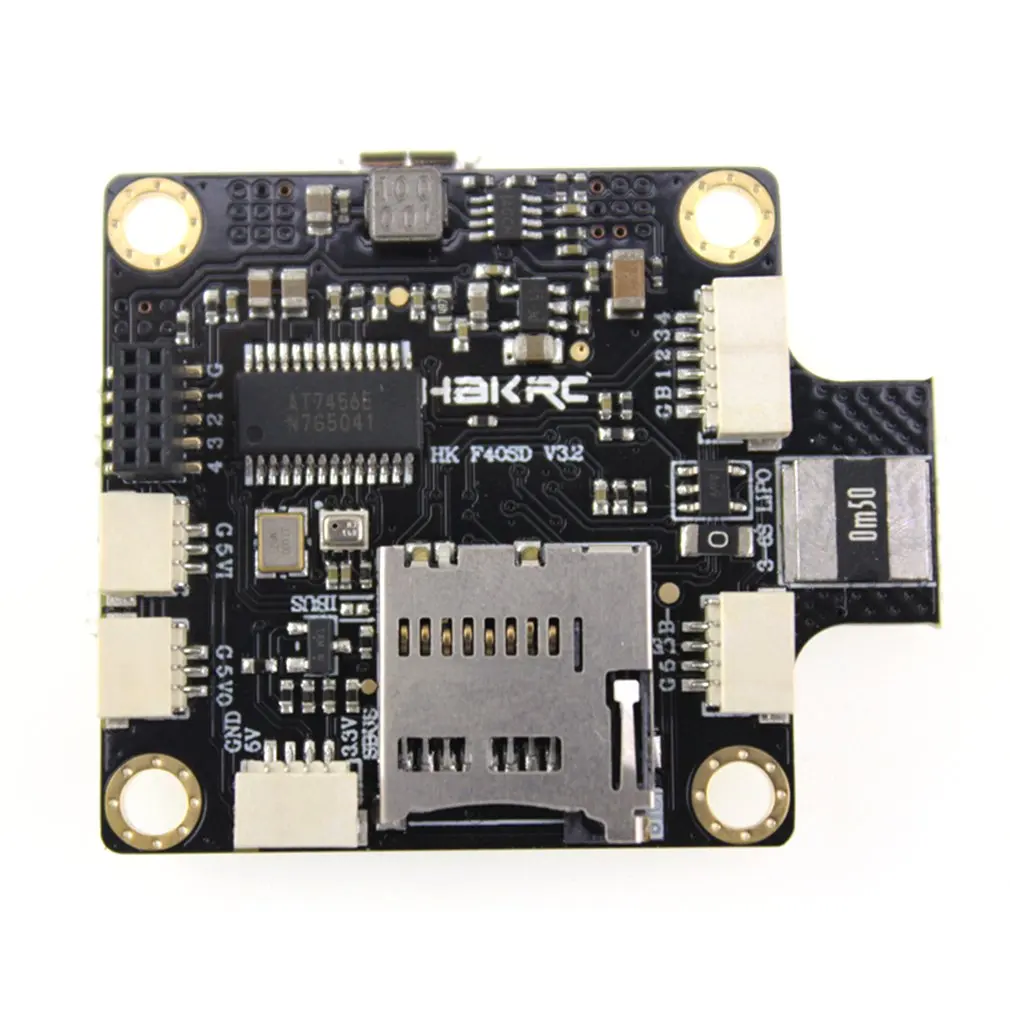HAKRC PDB F4 Контроллер полета 2-4S интегрированный Betaflight OSD для радиоуправляемого дрона FPV гоночные запчасти аксессуар