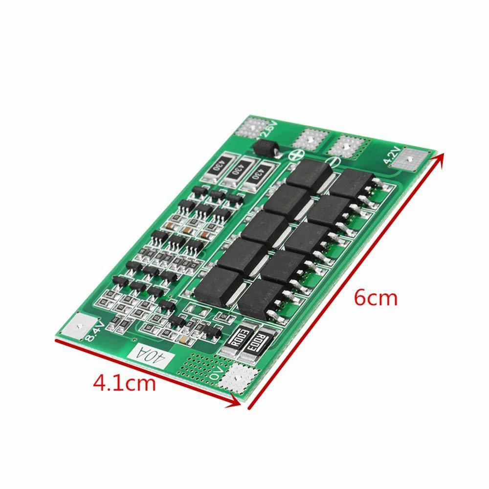 Aokin 3S 40A BMS 11,1 V 12,6 V 18650 Защитная плата для литиевых батарей с улучшенной/сбалансированной версией для сверла 40A ток Diy Kit